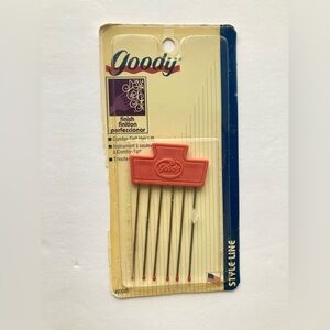 NEW Vintage 1980s Goody Comfor-Tip Hair Lift Pick #5128 PINK Original Card NOS